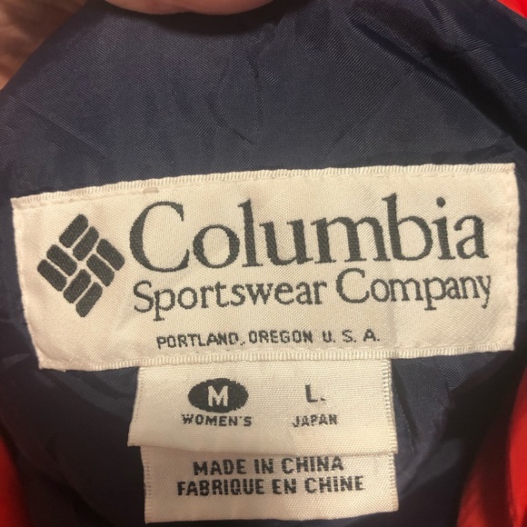 Columbia retro half zip coat size large - Picture 8 of 8